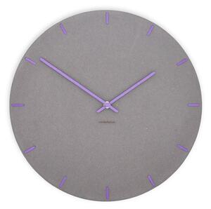 Zidni sat Luxhora Pura Circ Light Grey 11 boja kazaljki