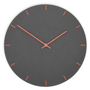 Zidni sat Luxhora Pura Circ Black 11 boja kazaljki