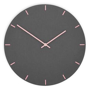 Zidni sat Luxhora Pura Circ Black 11 boja kazaljki