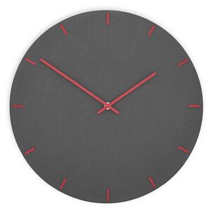 Zidni sat Luxhora Pura Circ Black 11 boja kazaljki