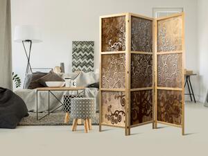 Japanski paravan - Golden Flourishes I