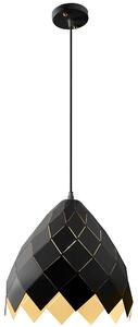 Stropna svjetiljka Viseća metalni crni APP338-1CP