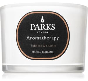 Parks London Aromatherapy Tobacco & Leather mirisna svijeća 80 g
