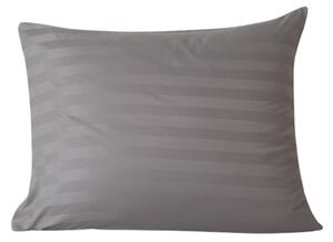 Navlaka za jastuk JASMINE 70x90 cm svijetlo siva, hotelski džep