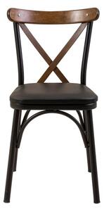 Woody Fashion Stolica, Crno, Oliver Chair - Black Barok v2