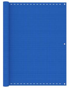 VidaXL Balkonski zastor plavi 120 x 300 cm HDPE
