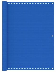 VidaXL Balkonski zastor plavi 120 x 500 cm HDPE