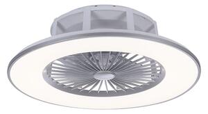 Dizajn stropni ventilator sive boje, uključujući LED 2700 - 5000K - Maki
