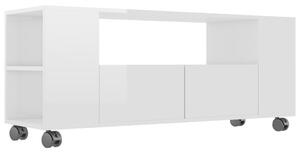 VidaXL TV ormarić visoki sjaj bijeli 120 x 35 x 43 cm od iverice