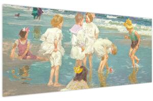 Slika - Edward Henry Potthast, A Holiday, reprodukcije (120x50 cm)