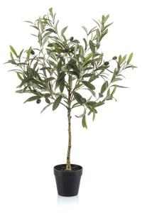 Umjetno stablo masline 70 cm u crnoj saksiji - 51 - 70 cm