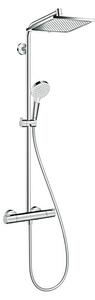Hansgrohe Crometta Sustav tuš garniture E 240 (Razmak provrta: 103,4 cm, Broj vrsta mlaza: 2 Kom., Krom)