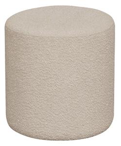 Bež tabure od bouclé tkanine Ejby – House Nordic