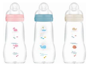 MAM staklena bočica Feel good 260ml sort
