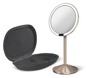 Kozmetičko ogledalo s osvjetljenjem/povećavajuće (10x) ø 12 cm Travel – simplehuman