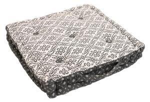 Jastuk za sjedenje na podu LINGE 45x43 cm, sivi