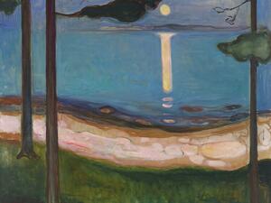 Reprodukcija Moonlight, Edvard Munch