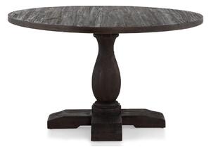 Stol Riverton 196, Tamno smeđa, 77cm, Brijest
