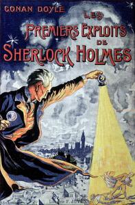 Unknown Artist, - Reprodukcija umjetnosti Sherlock Holmes, (26.7 x 40 cm)