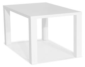 Stol Riverton 208, Sjajno bijela, Bijela, 76x90cm, Kaučuk