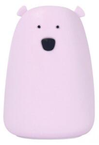 RABBIT AND FRIENDS noćna svjetiljka medvjedić USB-C punjenje lavender