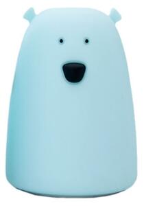 RABBIT AND FRIENDS noćna svjetiljka medvjedić USB-C punjenje blue