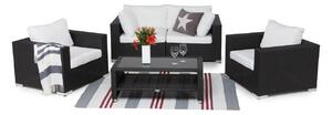 Vrtni namještaj Comfort Garden 199, Bijela, Crna