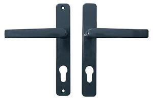 Set kvaka za vrata (Metal, Oblik slova L, 215 x 127,7 mm)