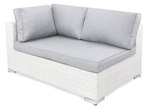 Vrtna sofa Comfort Garden 307, Siva, Bijela, 64x140cm