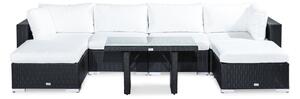 Vrtni namještaj Comfort Garden 340, Bijela, Crna