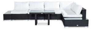 Vrtni namještaj Comfort Garden 1422, Crna, Bijela