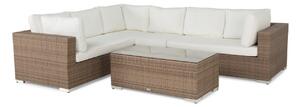 Vrtni namještaj Comfort Garden 432, Beige, Bijela