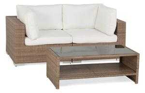 Vrtni namještaj Comfort Garden 444, Bijela, Beige