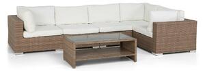 Vrtni namještaj Comfort Garden 439, Beige, Bijela