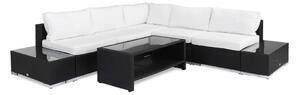 Vrtni namještaj Comfort Garden 454, Crna, Bijela