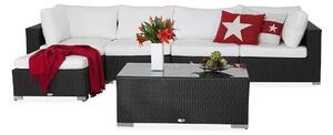 Vrtni namještaj Comfort Garden 474, Crna, Bijela