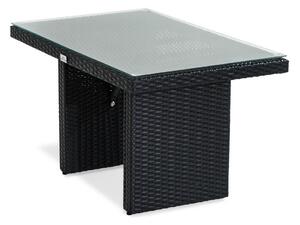 Vrtni stolić za kavu Comfort Garden 1352, Crna, 55x60cm