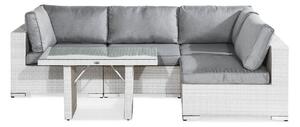 Vrtni namještaj Comfort Garden 714, Siva, Bijela