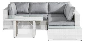 Vrtni namještaj Comfort Garden 716, Siva, Bijela
