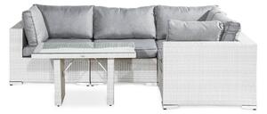 Vrtni namještaj Comfort Garden 712, Siva, Bijela