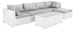Vrtni namještaj Comfort Garden 724, Bijela, Siva
