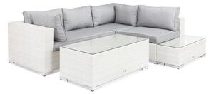 Vrtni namještaj Comfort Garden 751, Siva, Bijela
