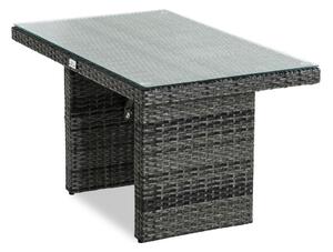 Vrtni stolić za kavu Comfort Garden 1352, Siva, 55x60cm