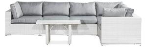 Vrtni namještaj Comfort Garden 1360, Siva, Bijela