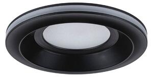 Paulmann Sormus LED ugradbena svjetiljka, crna, Ø 10 cm, IP65, set od 3 komada, Crno, kupaonica, Plastika, Montaža na strop
