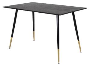 Stol Dallas 124, Crna, Mesing, 75x85cm