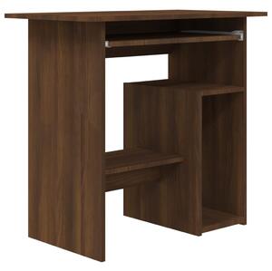 VidaXL Radni stol boja smeđeg hrasta 80x45x74 cm od konstruiranog drva