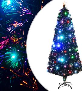 VidaXL Osvijetljeno božićno drvce sa stalkom 210 cm optička vlakna