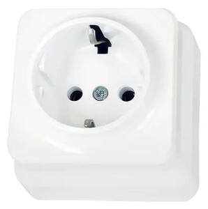 UTIČNICA NADŽBUKNA 16A/250V IP20 BIJELA 42.02.14