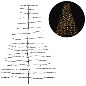 LED zidna božićna jelka ZIGGY, smeđa - više veličina Veličina: XS